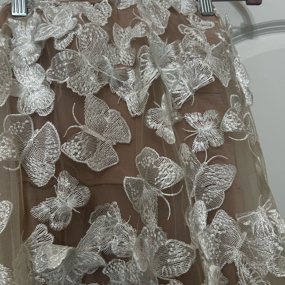NWT Anthropologie Dress The Population Sachi Sleeveless Butterfly Mini Dress - Picture 7 of 11